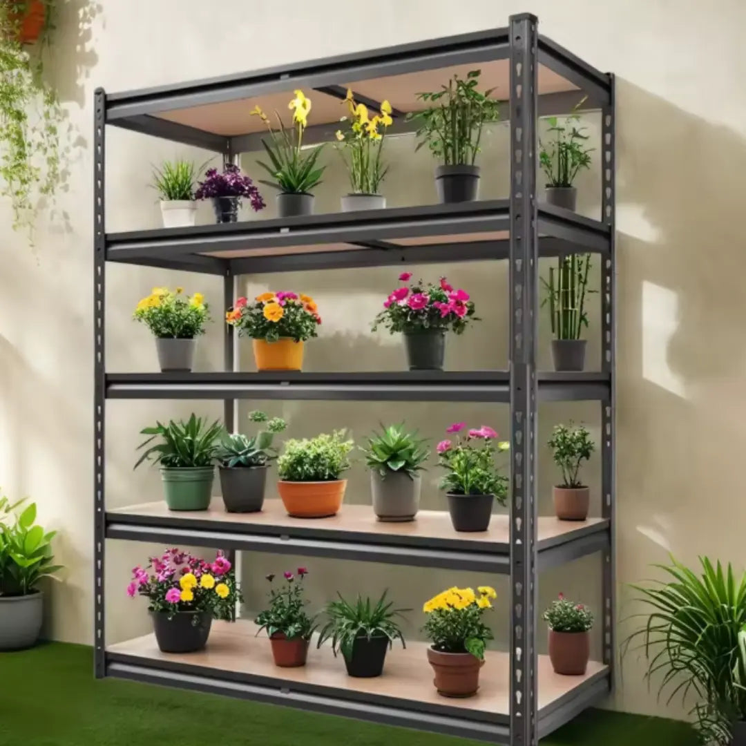 Arvaniq Storage Shelf 72"/60"H Garage Shelving Storage Shelves，2000LBS Capacity Heavy Duty Adjustable Storage Shelve For Closet