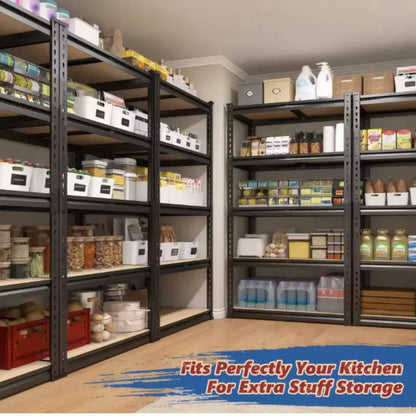 Arvaniq Storage Shelf 72"/60"H Garage Shelving Storage Shelves，2000LBS Capacity Heavy Duty Adjustable Storage Shelve For Closet